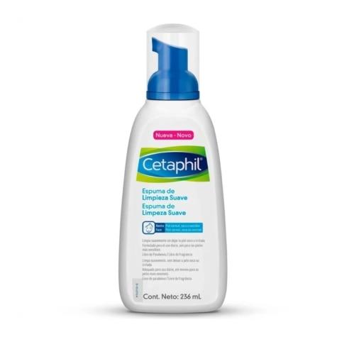 Espuma de Limpeza Facial Cetaphil Suave 236ml - Imagem 1
