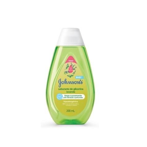 Sabonete Líquido Johnson's Baby Lavanda 200ml - Imagem 1