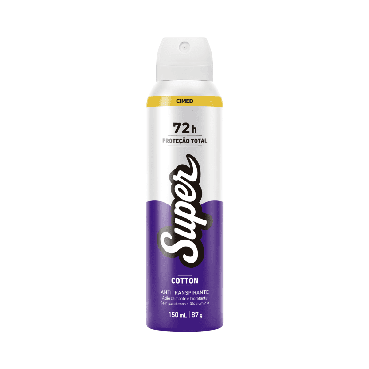 Desodorante Aerosol Super Cotton 150ml - Imagem 1