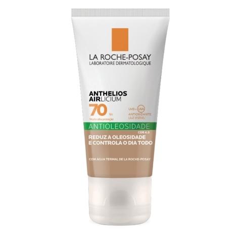 Protetor Solar Facial La Roche-Posay Anthelios Airlicium Antioleosidade FPS70 Cor 4.0 40g - Imagem 1
