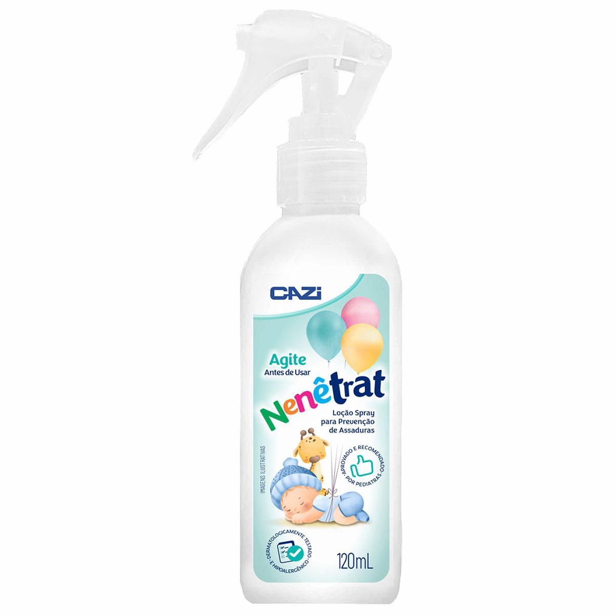 Nenêtrat Loção Spray para prevenção de assaduras 120 mL - Imagem 1