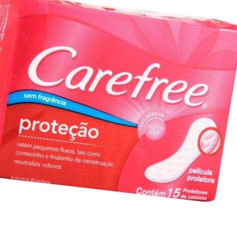 Protetor Diário Proteção Carefree sem Perfume 15 Unidades - Imagem 2
