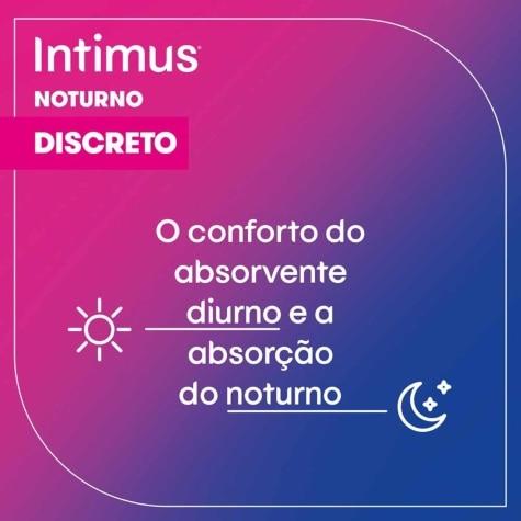 Absorvente Noturno Extra Suave com Abas Intimus 14 Unidades - Imagem 3