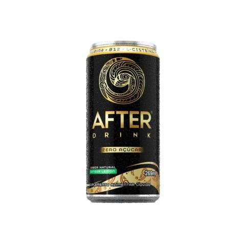 Energético After Drink Sabor Ginger Lemon 269ml - Imagem 1