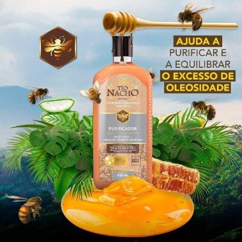 Condicionador Tio Nacho Purificador Antiqueda 415ml - Imagem 4
