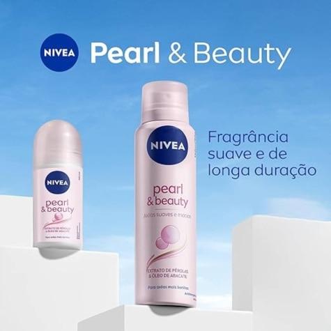 Desodorante Aerossol Nivea Pearl & Beauty 48h 150ml - Imagem 2
