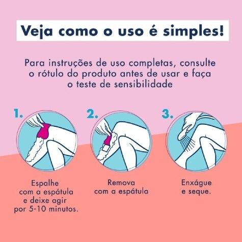 Depilatório Corporal Creme Veet Pure & Fresh Pele Normal 200ml - Imagem 4
