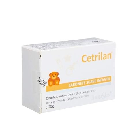 Sabonete Infantil em Barra Cetrilan Suave 100g - Imagem 2
