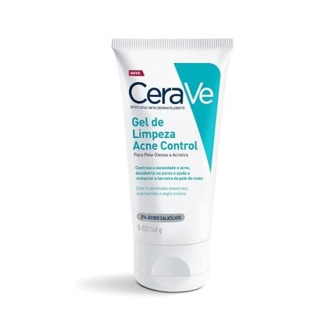 Gel de Limpeza Cerave Acne Control Facial 140g - Imagem 1