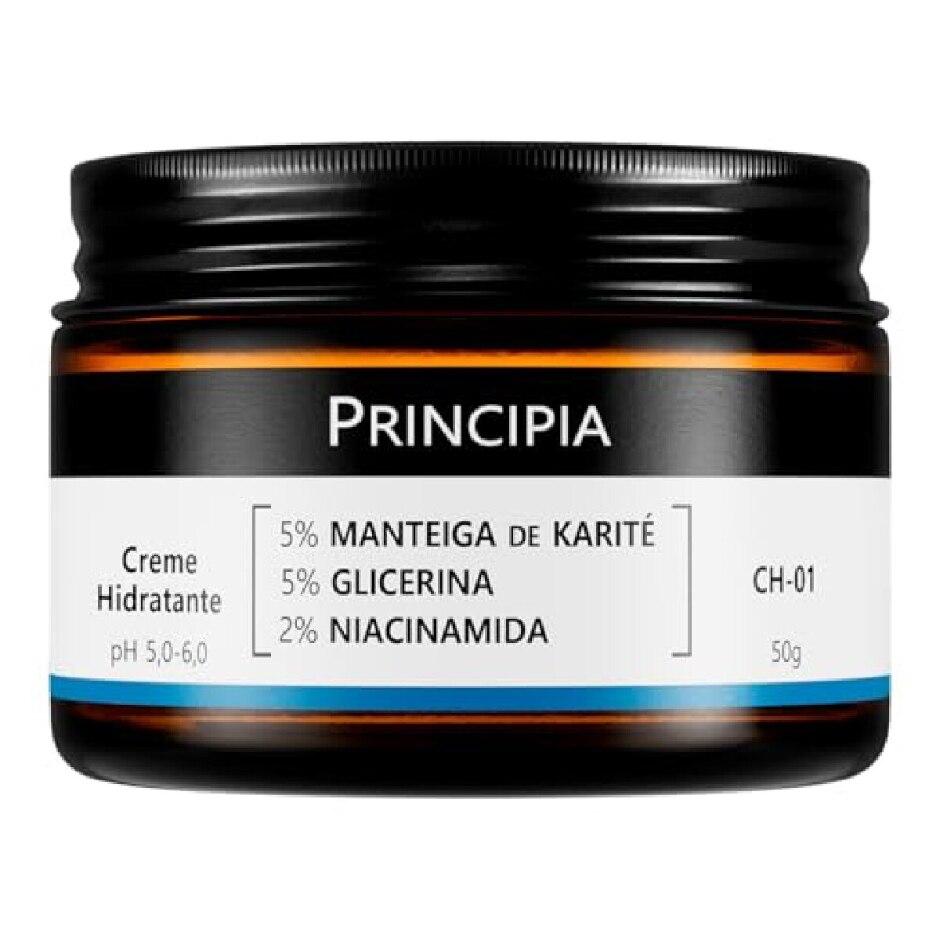 Creme Hidratante Principia Skincare Manteiga de Karité + Glicerina + Niacinamida CH-01 50g