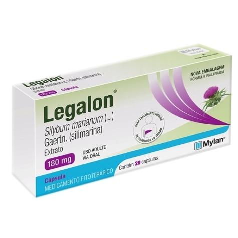 Legalon 180mg 20 Cápsulas - Imagem 1