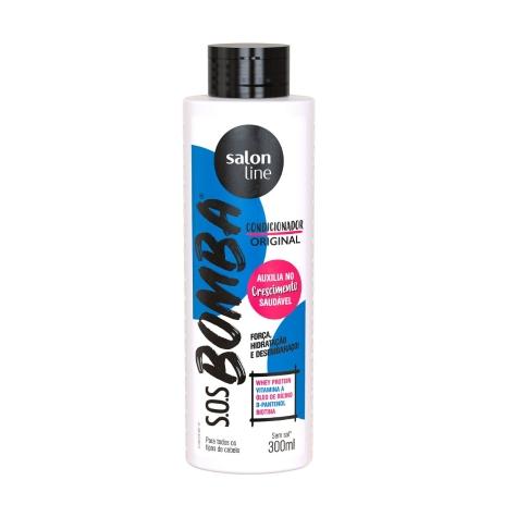 Condicionador SOS Bomba Salon Line Original 300ml - Imagem 1