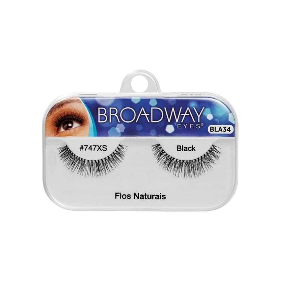 Cílios Postiços Kiss New York Broadway Fios Naturais 747XS