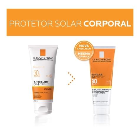 Protetor Solar Corporal Anthelios XL Protect FPS30 Incolor 200ml - Imagem 2