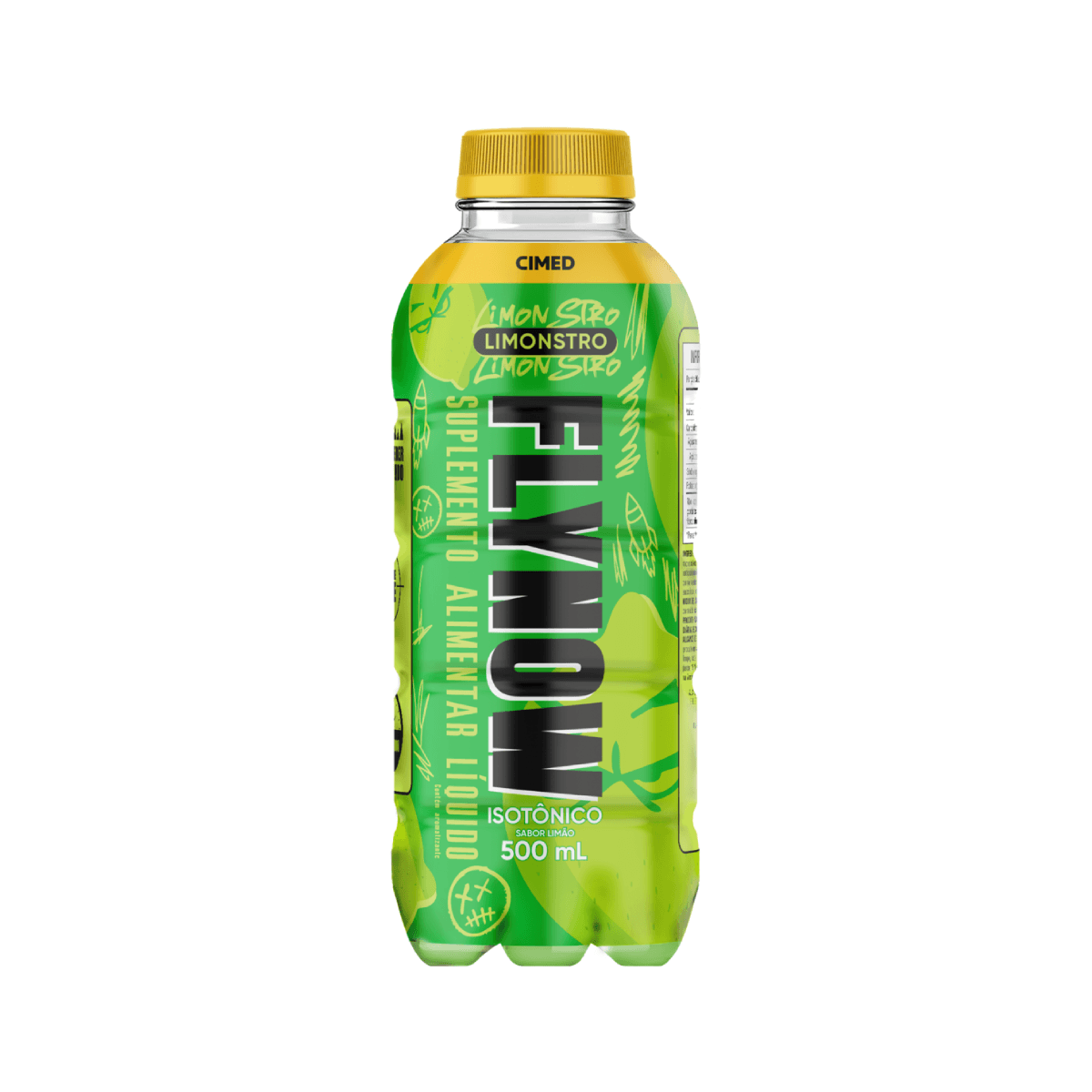 Isotônico Flynow Limonstro Sabor Limão 500ml - Imagem 1