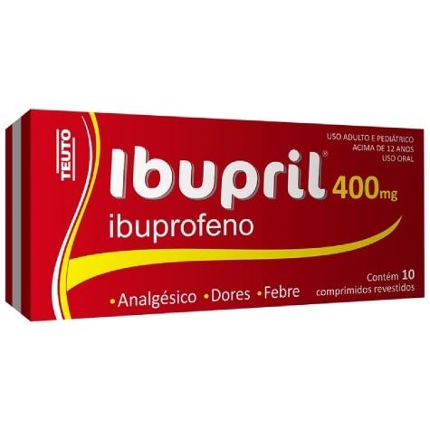 Ibupril 400mg 10 Comprimidos Revestidos - Imagem 1