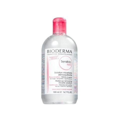 Solução Micelar Bioderma Sensibio Créaline H2O Facial 500ml - Imagem 1