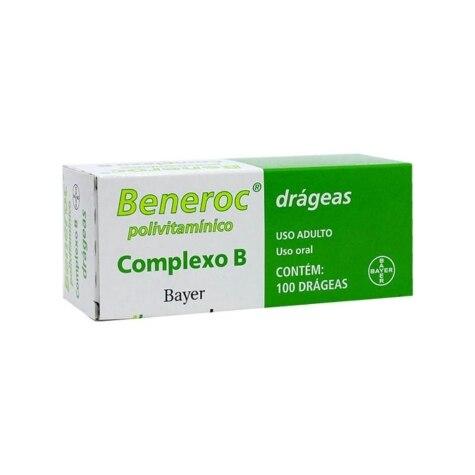 Beneroc Complexo B 100 Drágeas - Imagem 1
