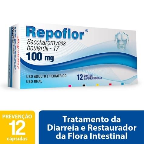 Repoflor 100mg 12 Cápsulas - Imagem 2