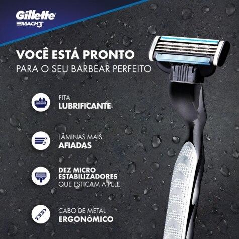 Carga Gillette Mach3 com 16 Unidades - Imagem 2