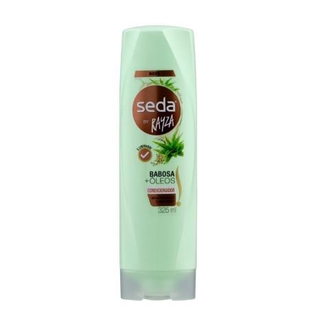 Condicionador Seda By Rayza Babosa + Óleos Cabelo Cacheado 325ml - Imagem 1