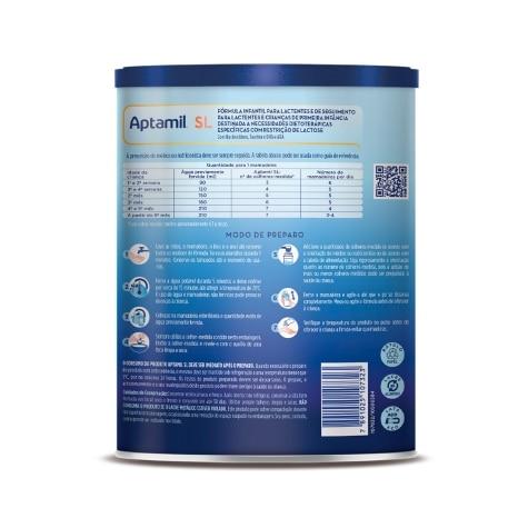 Fórmula Infantil Aptamil SL 800g - Imagem 2
