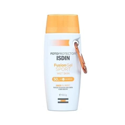 Protetor Solar Facial e Corporal Isdin Fusion Gel Sport Wet Skin FPS50 89,5g - Imagem 1