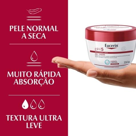 Gel Creme Eucerin pH5 Facial 350g - Imagem 3
