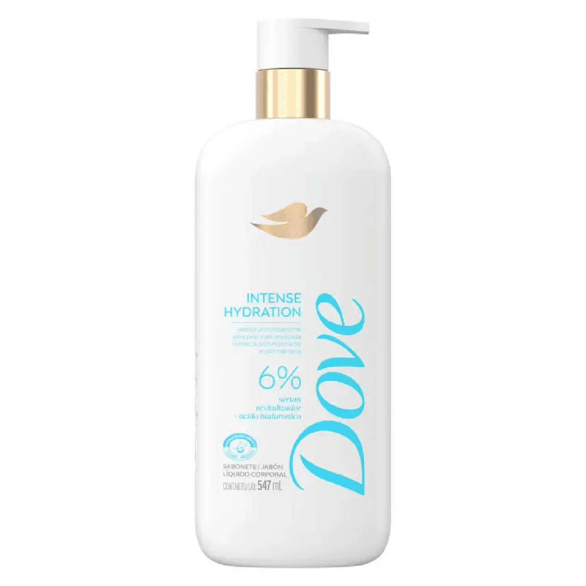 Sabonete Líquido Dove Intense Hydration 547ml - Imagem 1