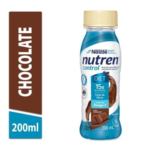 Suplemento Alimentar Líquido Nutren Control Diet Sabor Chocolate 200ml - Imagem 2