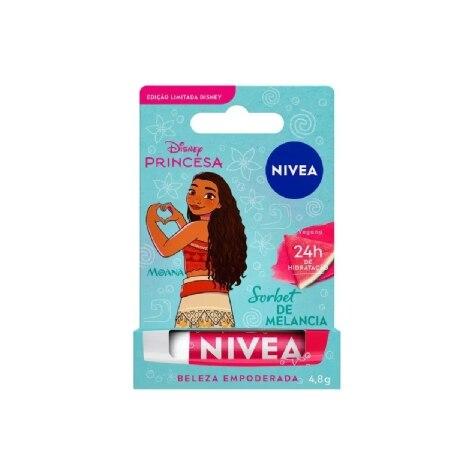 Hidratante Labial Nivea Princesa Moana Sorbet de Melancia 4,8g - Imagem 2