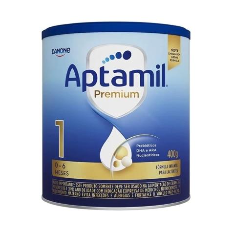 Fórmula Infantil Aptamil Premium 1 400g - Imagem 1