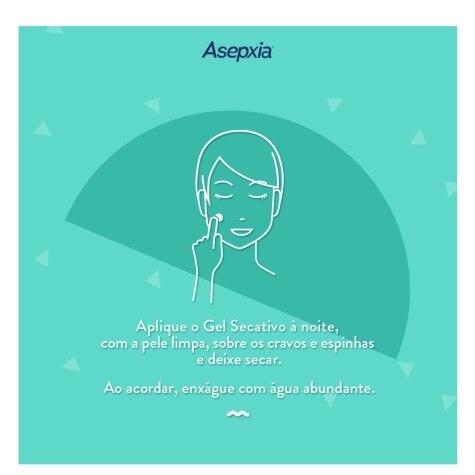 Gel Secativo Asepxia Transparente 15g - Imagem 4