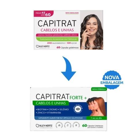 Capitrat Cabelos e Unhas 60 Cápsulas - Imagem 2