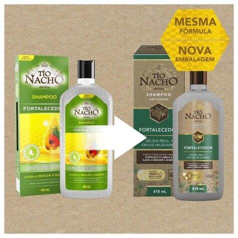 Shampoo Tio Nacho Ervas Milenares Antiqueda 415ml - Imagem 2