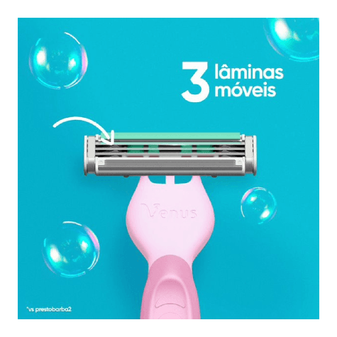 Aparelho de Depilar Gillette Venus Suave Sensitive 2 unidades - Imagem 2