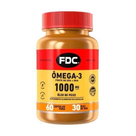 Ômega 3 1.000mg FDC 60 Cápsulas - Imagem 1