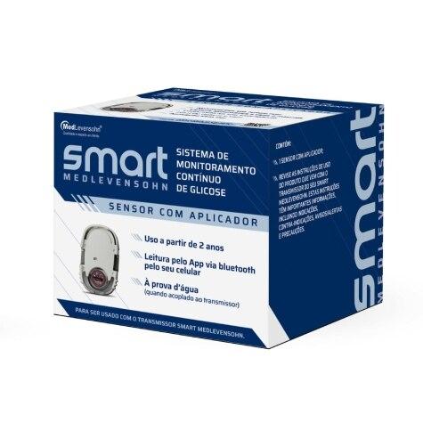 Sensor de Glicose Smart Medlevensohn com Aplicador - Imagem 1
