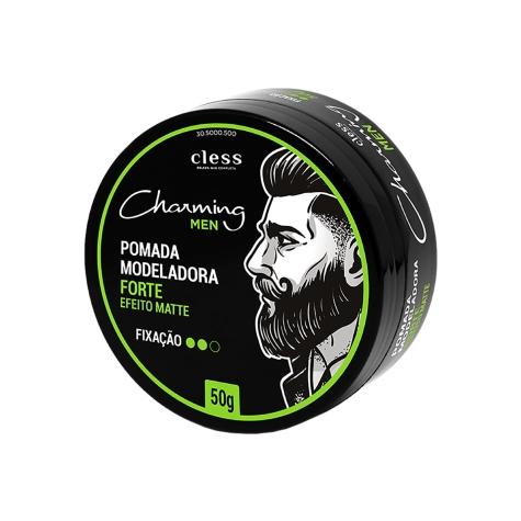 Pomada Modeladora Charming Forte Cabelo Oleoso 50g - Imagem 1
