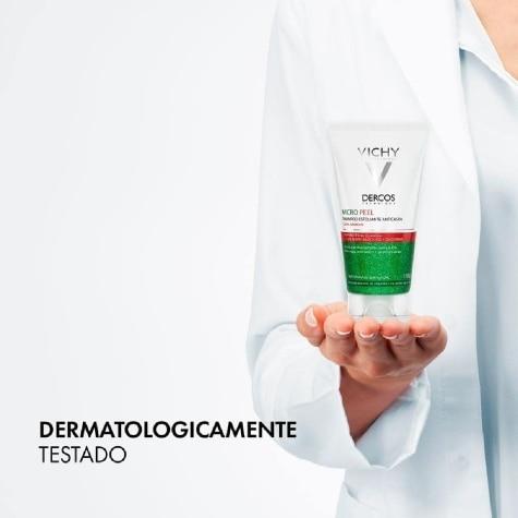 Shampoo Dercos Micro Peel Vichy Cabelo 150g - Imagem 5