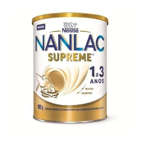Fórmula Infantil Nanlac Supreme 1 a 3 Anos 800g - Imagem 1
