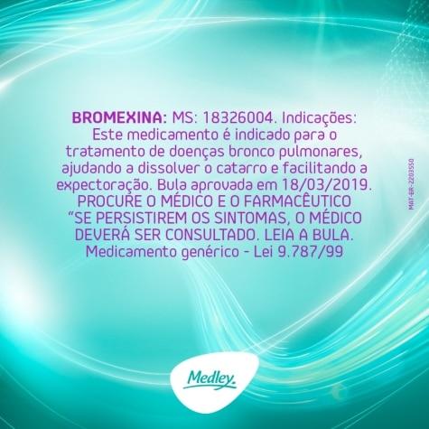 Cloridrato de Bromexina Xarope Adulto 8mg 120ml Medley Genérico - Imagem 4