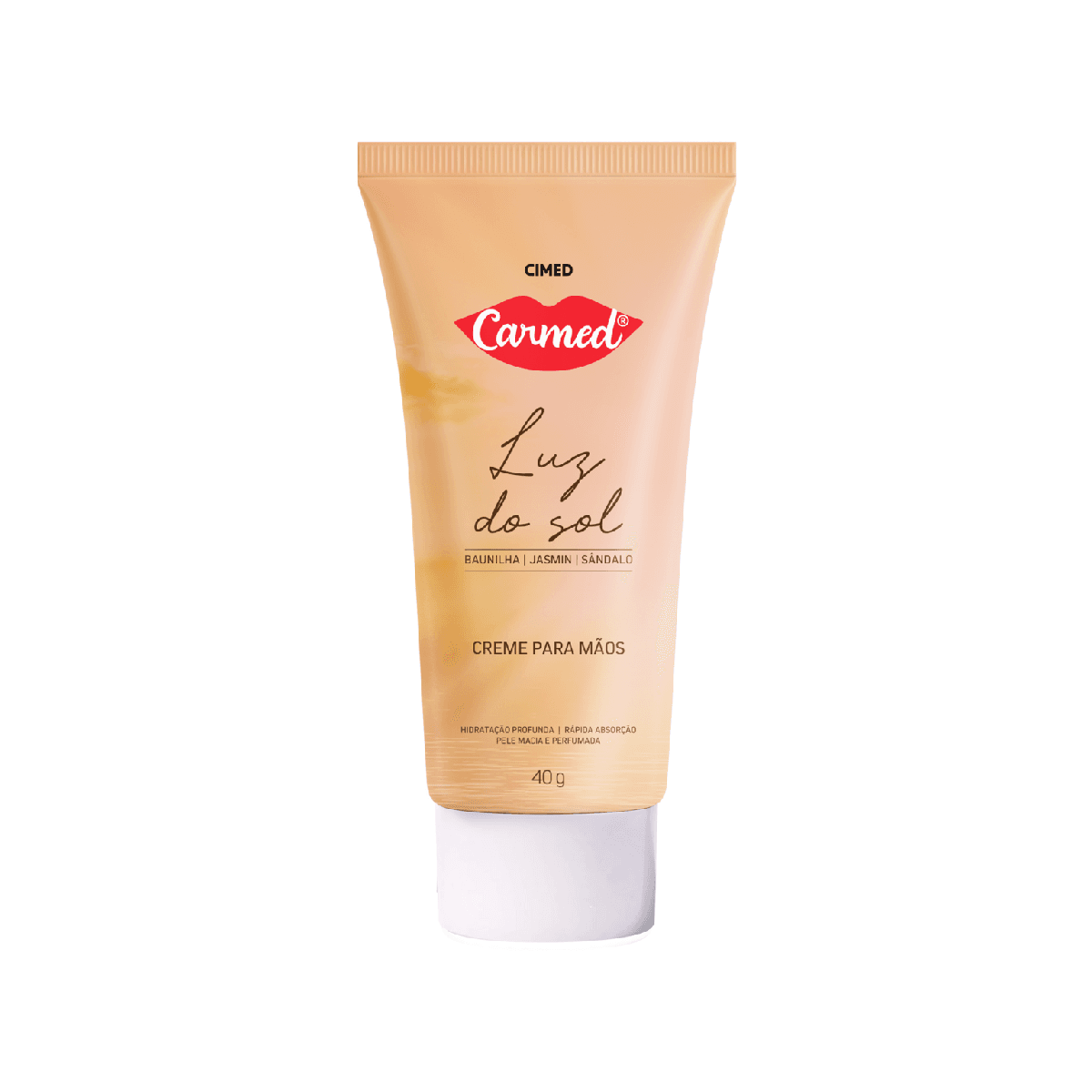 Creme hidratante para as mãos Luz do Sol Carmed 40g - Imagem 1