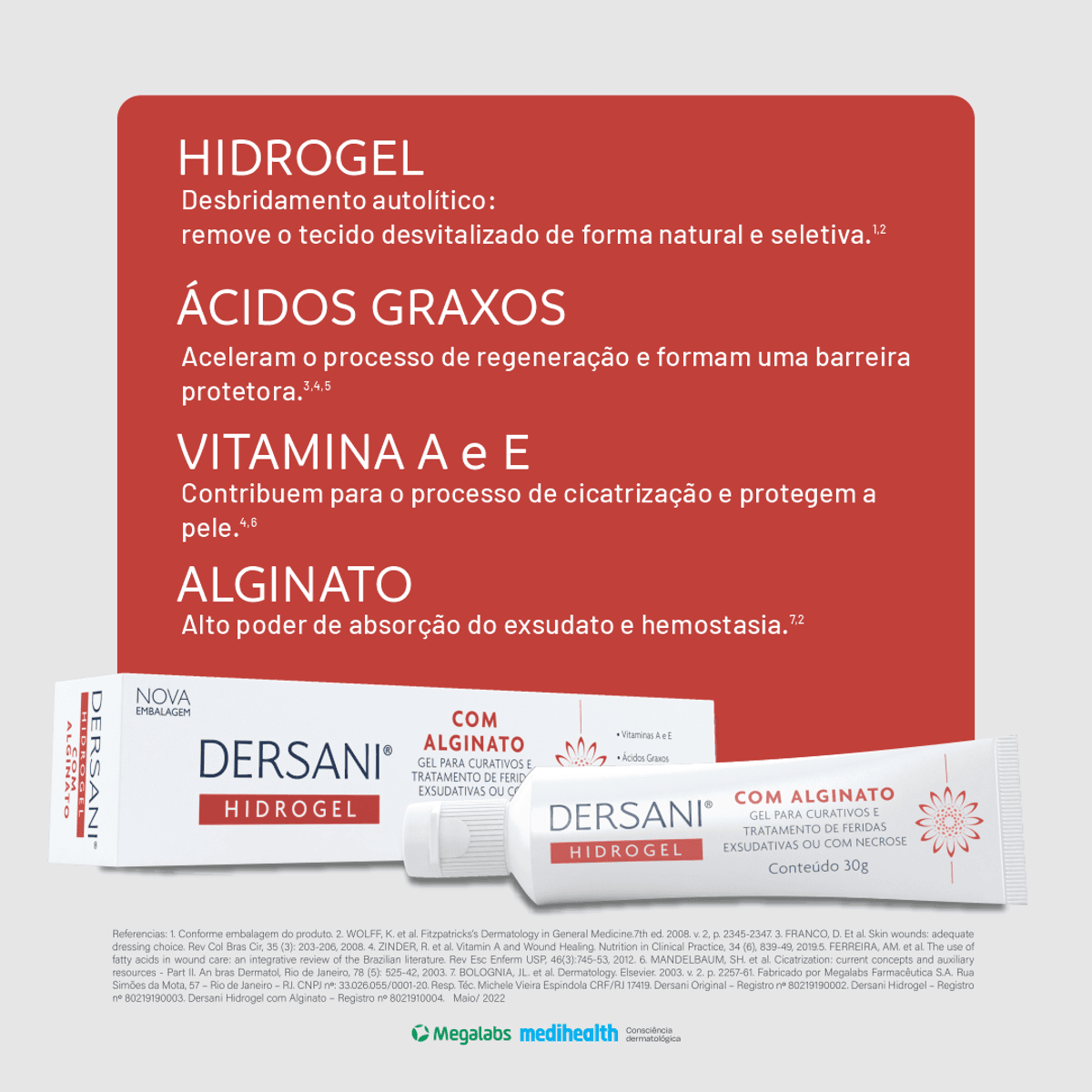 Dersani Hidrogel com Alginato 30g - Imagem 3