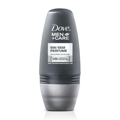 Desodorante Roll-on Dove Men +Care Sem Perfume 72h 50ml - Imagem 1