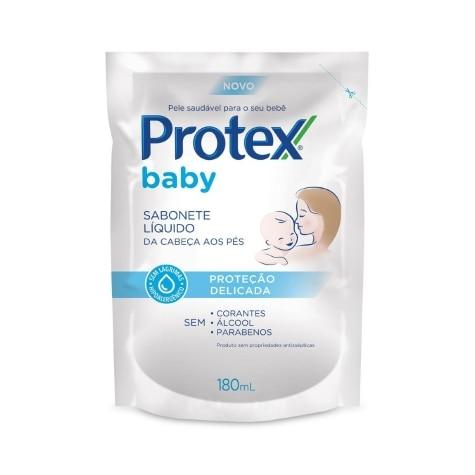 Sabonete Líquido Protex Baby Proteção Delicada Refil 180ml - Imagem 1