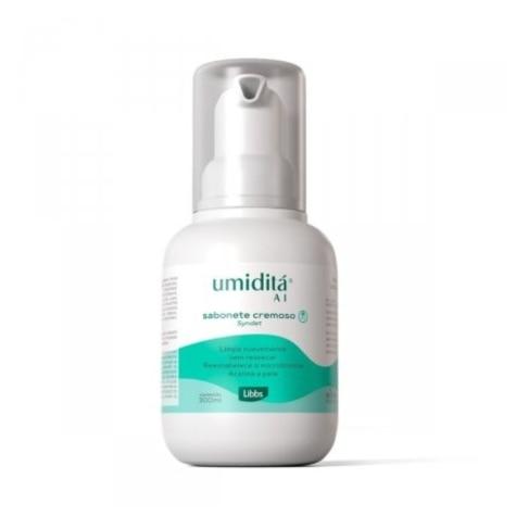 Sabonete Líquido Umiditá AI Syndet Rosto e Corpo 300ml - Imagem 1