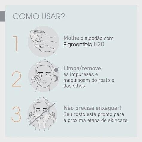 Água Micelar Bioderma Pigmentbio H20 250ml - Imagem 4