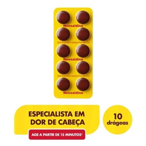 Neosaldina 10 Drágeas - Imagem 2