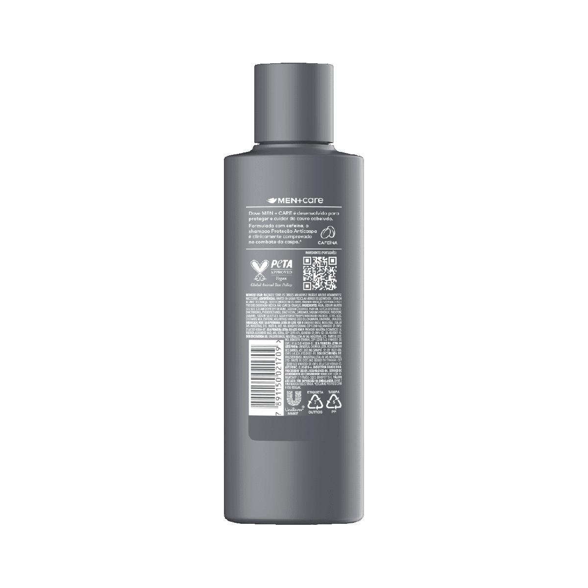 Shampoo 2 em 1 Dove Men +Care Proteção Anticaspa 200ml - Imagem 2